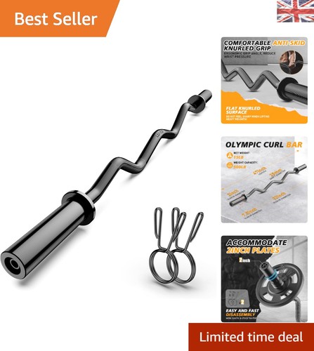 Olympic curl barbell - olympic, 47”