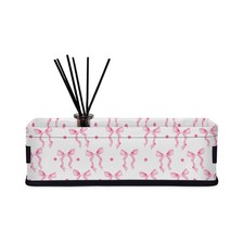 Pink Bow Bathroom Organizer