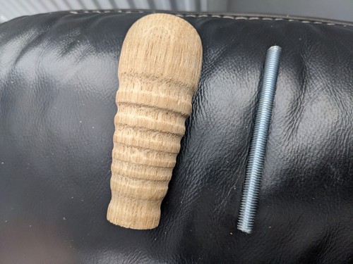 Walking stick making hiking