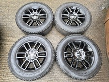 4x Genuine Land Rover 19" Style 6010 Alloy Wheels + Goodyear AT Tyres Defender