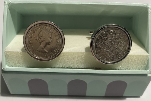 Men 1954 sixpence - men’s, cuff