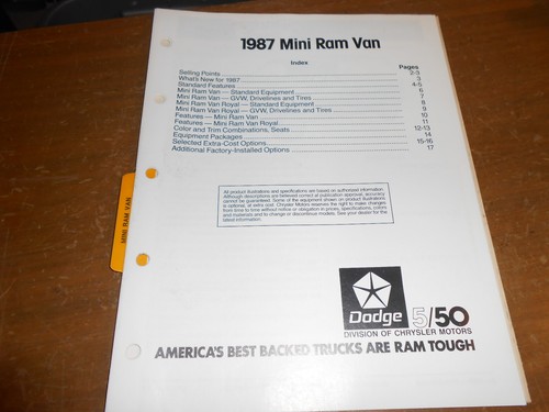 Vintage 1987 dodge - vintage,