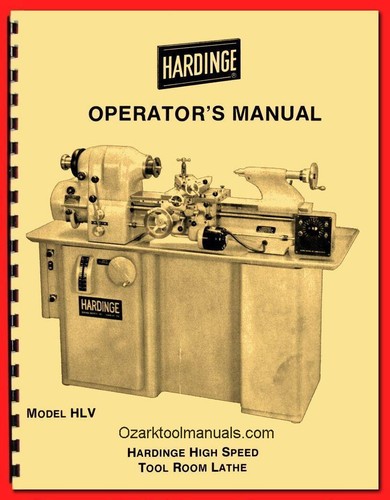 Hardinge old hlv high speed - hardinge,