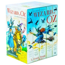 Wizard of Oz  by L. Frank Baum 5 Omnibus Books Box Set - Ages 12+ - Paperback