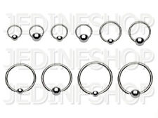 BCR Hoop Ball Closure Ring CBR | 1.2mm (16g) - 6mm-25mm | Stainless Steel