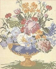 Blue vase flowers - vase,