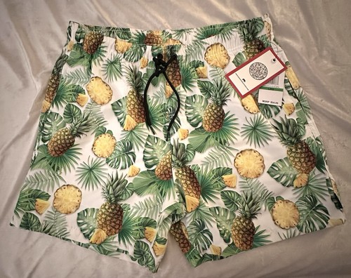 Green men swim trunks - men’s,