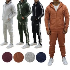 Mens Full Tracksuits Set Gym
