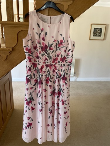 Hobbs carly floral dress pale - carly,