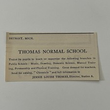 Thomas Normal School Jennie