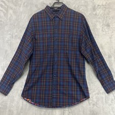 Orvis Mens Check Shirt Blue