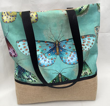 Shoulder Shopping bag Tote Designers Guild Issoria Fabric Handmade in Cheshire