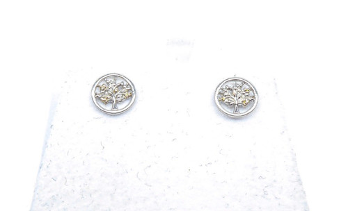 Clogau gold silver - silver, rose