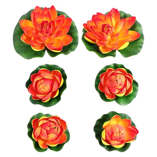 Pcs pads fake flowers - 6,
