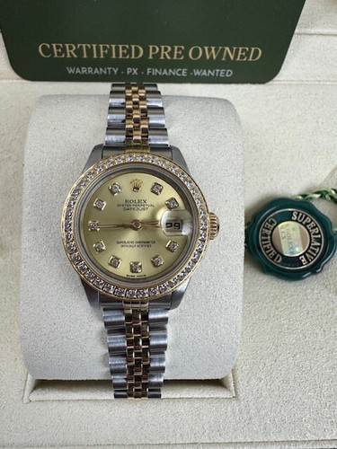 Rolex 69173 ladies - 18k, and