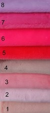 1cm soft faux fur fabric for