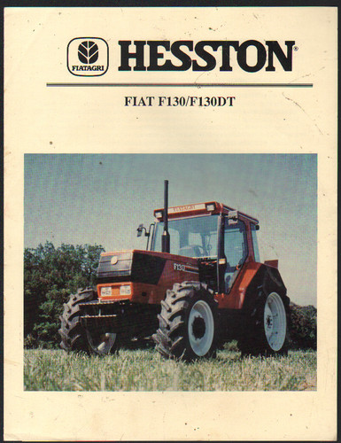 Hesston fiat f130 - hesston,