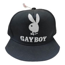Rare Moschino X Playboy - Gayboy Cap / Hat- Collectable - New with tags