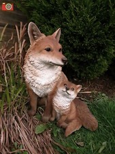 FOX CUB & MOTHER. Vivid Arts