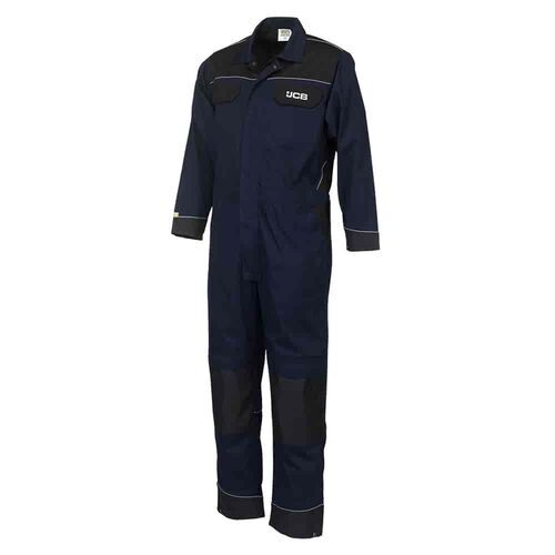 Jcb trade navy coverall tall - jcb,