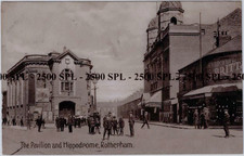 Rotherham Postcard Yorkshire Printed View of The Pavilion & Hippodrome c.1912