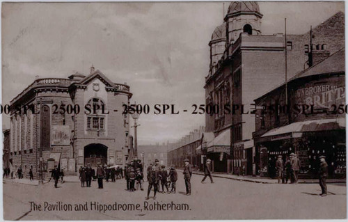 Rotherham postcard yorkshire - rotherham,