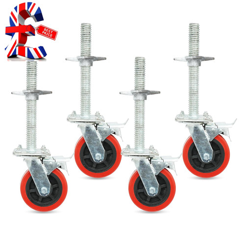 Scaffolding wheels set 4 - scaffolding, of