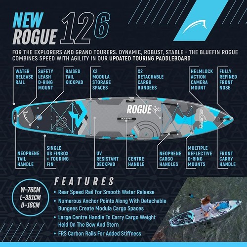 Bluefin sup rogue touring - bluefin,