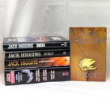 5 Jack Higgins Hardcover Books