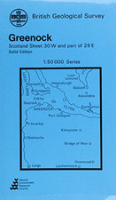 Greenock: Solid Geology Map -