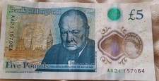 AA21 Bank Of England £5 Five