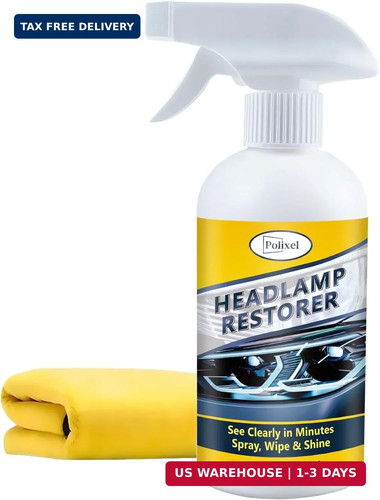 Headlight cleaner spray - headlight,