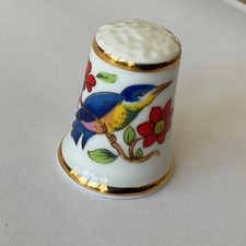Thimble Collectors Club. Aynsley, Birds & Flowers. FREE POSTAGE.
