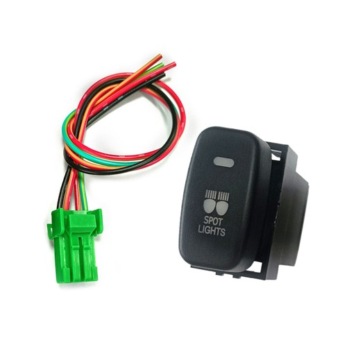 Car push switch led light - led,