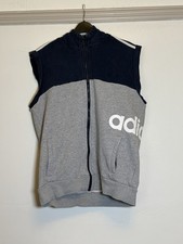 Adidas sleeveless hooded
