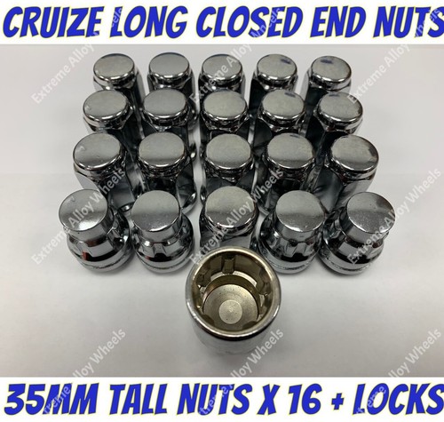 Alloy wheel nuts - nuts, tall