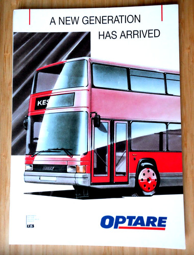 Optare bus sales brochure - sales, brochure: