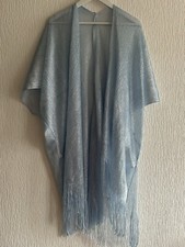 BABY BLUE GLITTER KAFTAN ONE SIZE  12/14/16 SUMMER HOLIDAY POOL SWIM BEACH GLAM