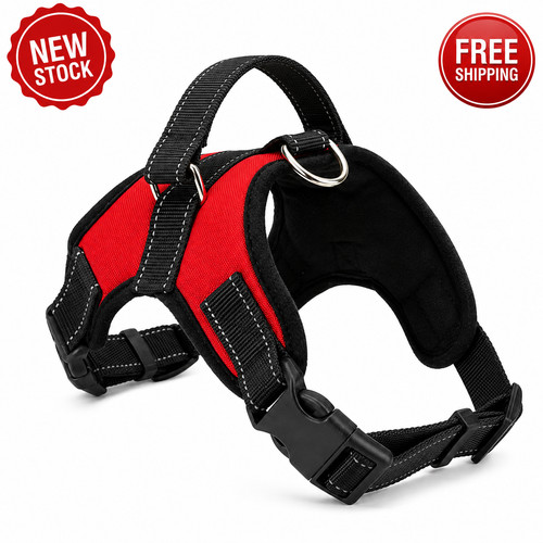 Dog harness pull puppy vest - harness, no