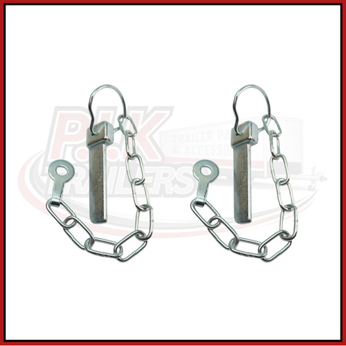 Flat sword cotter - x, with
