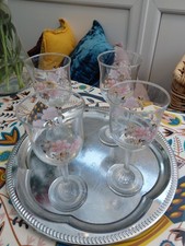 Set of 4 Tulip Bowl Vintage