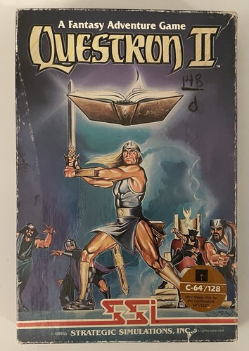 C64 commodore 128 questron - c64,