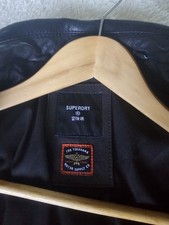 Superb SUPERDRY LEATHER JACKET