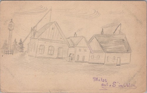 Skilze aus sim - sim, pencil