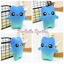 Fortnite Sprites Plush Toy Cartoon Soft Blue Gradient Big Eye Doll Toy XmasGifts