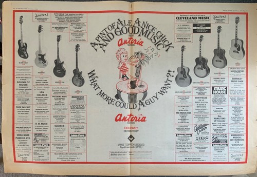 Antoria guitars 1975 original - antoria, guitars+1975+original