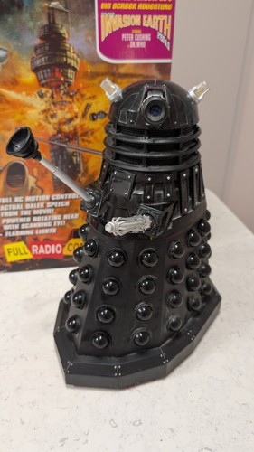 Doctor who dalek black - who, 12"