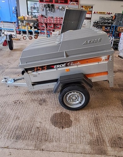 Erde 153 trailer with lockable - 153,