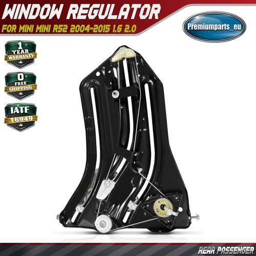 Window regulator motor - w/o,