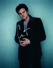 Colin Firth signed 8x10 Photo